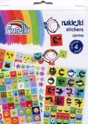 Opakowanie Naklejki Fiorello emoty