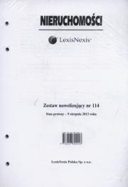 Opakowanie Nieruchomości Zestaw nowelizujący nr  114/2013