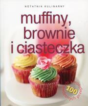 Notatnik kulinarny. Muffiny. Autor: Carla Bardi. Dadada.pl Okładka książki Notatnik kulinarny. Muffiny