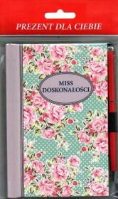 Opakowanie Notes imienny Miss doskonałości