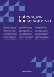 Notes Konserwatorski Tom 18. Wydawca: Biblioteka Narodowa. Dadada.pl Opakowanie Notes Konserwatorski Tom 18