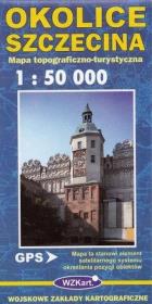 Opakowanie Okolice Szczecina mapa 1:50 000