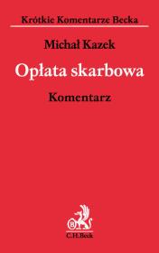 Okładka książki Opłata skarbowa. Komentarz