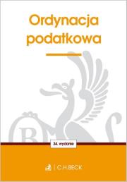 Ordynacja podatkowa. Autor: praca zbiorowa. Dadada.pl Okładka książki Ordynacja podatkowa