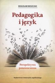 Pedagogika i język. Autor: Bogusław Bieszczad. Dadada.pl Okładka książki Pedagogika i język