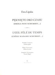 Pęknięte oko czasu. Autor: Lipska Ewa. Dadada.pl Okładka książki Pęknięte oko czasu