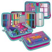 Opakowanie Piórnik z wyposażeniem 2kl Trolls