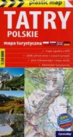 Okładka książki Plastic map Tatry polskie 1:30 000