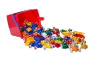 Pojazdy w wiaderku 30 elementów mix. Wydawca: Viking Toys. Dadada.pl Opakowanie Pojazdy w wiaderku 30 elementów mix