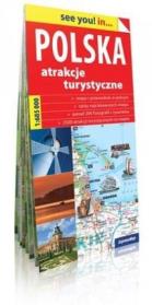 Polska atrakcje turystyczne- mapa samochodowa 1:685 000 (papier). Wydawca: EXPRESSMAP POLSKA SP.Z O.O.. Dadada.pl Opakowanie Polska atrakcje turystyczne- mapa samochodowa 1:685 000 (papier)