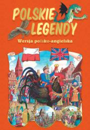 Okładka książki Polskie legendy wersja polsko -angielska
