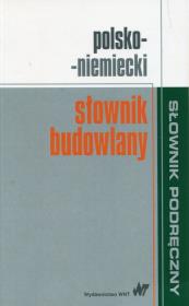Okładka książki Polsko-niemiecki słownik budowlany