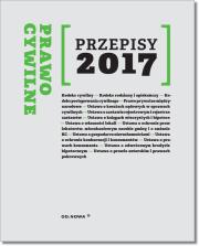 Okładka książki Prawo Cywilne Przepisy 2017