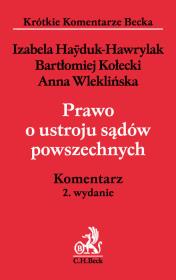 Okładka książki Prawo o ustroju sądów powszechnych Komentarz
