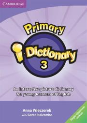 Primary i-Dictionary Level 3 DVD Single classroom. Autor: Holcombe Garan. Dadada.pl Okładka książki Primary i-Dictionary Level 3 DVD Single classroom
