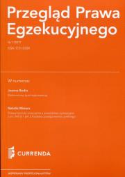 Opakowanie Przegląd Prawa Egzekucyjnego 01/2017