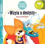 Przygody Fenka. Wizyta u dentysty. Autor: Magdalena Gruca, Ewa Zontek. Dadada.pl Okładka książki Przygody Fenka. Wizyta u dentysty