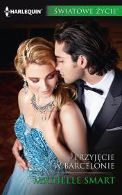 Przyjęcie w Barcelonie. Autor: Smart Michelle. Dadada.pl Okładka książki Przyjęcie w Barcelonie