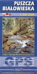 Opakowanie Puszcza Białowieska mapa 1:50 000