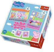 Opakowanie Puzzle 2w1+ memos - Dzień Peppy TREFL