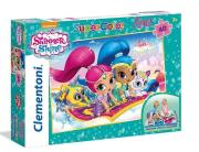 Opakowanie Puzzle 40 Podłogowe Shimmer and Shine