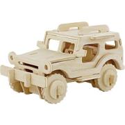 Puzzle drewniane 3D Jeep. Wydawca: Robotime Technology. Dadada.pl Opakowanie Puzzle drewniane 3D Jeep