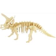 Puzzle drewniane 3D Triceratops. Wydawca: Robotime Technology. Dadada.pl Opakowanie Puzzle drewniane 3D Triceratops