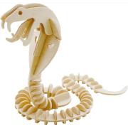 Opakowanie Puzzle drewniane 3D Wąż
