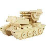 Puzzle drewniane 3D Wyrzutnia rakiet. Wydawca: Robotime Technology. Dadada.pl Opakowanie Puzzle drewniane 3D Wyrzutnia rakiet