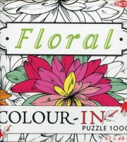 Opakowanie Puzzle Floral Color-In do kolorowania 1000