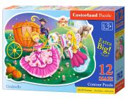 Okładka książki Puzzle MAXI Konturowe Cinderella 12