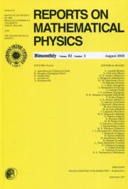 Opakowanie Reports on Mathematical Physics 59/2