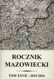 Opakowanie Rocznik mazowiecki Tom XXVII 2015-2016