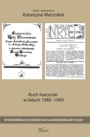 Okładka książki Ruch harcerski w latach 1980–1989