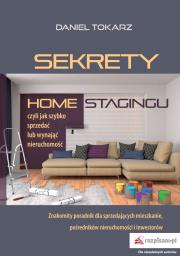 Sekrety home stagingu. Autor: Tokarz Daniel. Dadada.pl Okładka książki Sekrety home stagingu