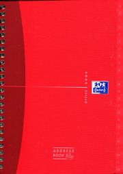 Opakowanie Skorowidz teleadresowy A5 72 kartek Oxford Essentia