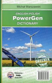 Okładka książki Słownik dla energetyków polsko-angielski angielsko-polski
