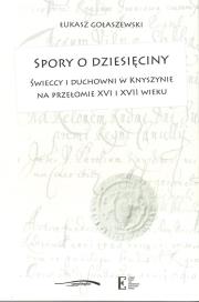 Okładka książki Spory o dziesięciny