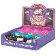 Opakowanie Świetlisty pająk gniotek Display 12 sztuk