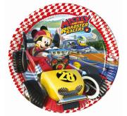 Opakowanie Talerzyki papierowe 'Mickey Roadster Racers' 23 cm, 8 sztuk