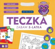 Okładka książki Teczka zabaw 5-latka Już się uczę