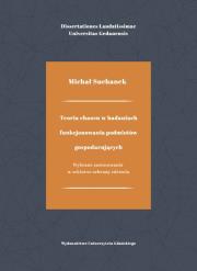 Okładka książki Teoria chaosu w badaniach funkcjonowania podmiotów gospodarczych