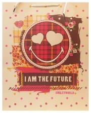 Opakowanie Torba papierowa SMILEY średnia 26x32,4x12,7cm