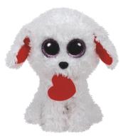 Opakowanie Ty Beanie Boos Honey Bun - Biały Pies z sercem