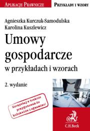 Okładka książki Umowy gospodarcze w przykładach i wzorach