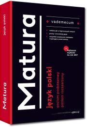 Okładka książki Vademecum Matura J. polski