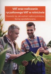 Okładka książki VAT oraz rozliczenie ryczałtowego VAT w rolnictwie
