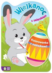 Okładka książki Wielkanoc z zajączkiem