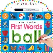 Wipe Clean First Words. Wydawca: Priddy Books. Dadada.pl Opakowanie Wipe Clean First Words