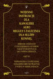 Okładka książki Wojenne instrukcje dla kawalerii z 1632 roku